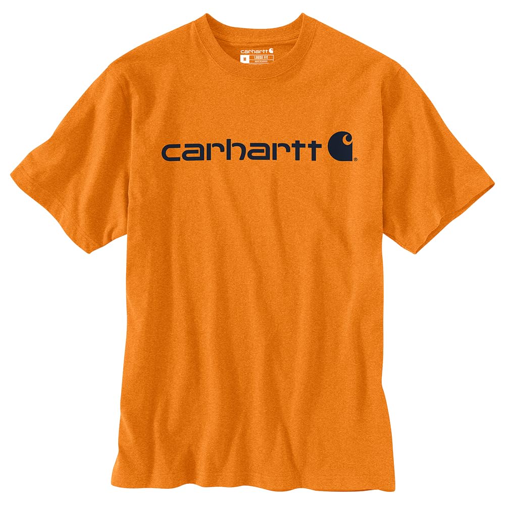 Carhartt Men's K195 Short Sleeve Logo T-Shirt