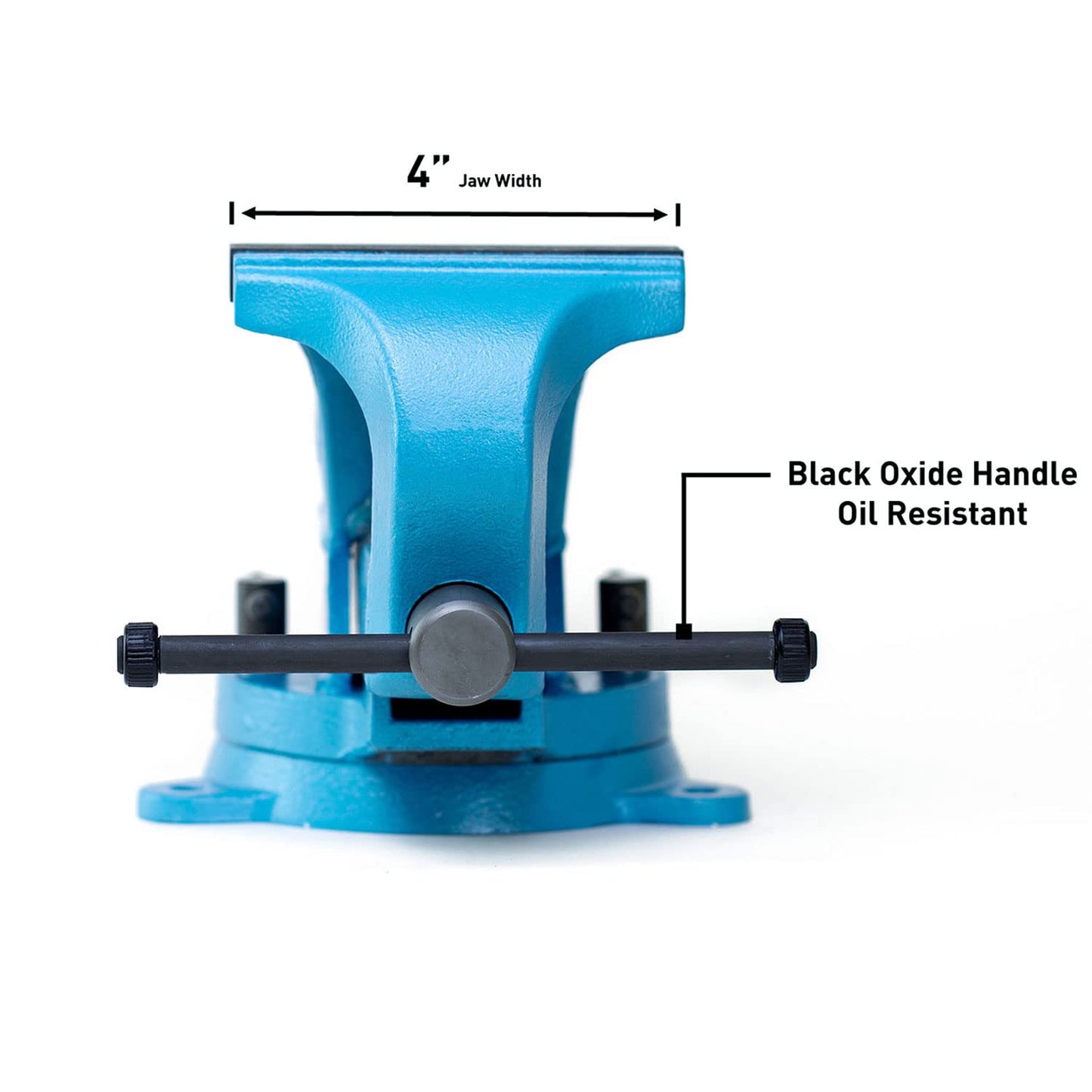 Capri Tools 10516 Ultimate Grip Forged Steel Bench Vise, 6"