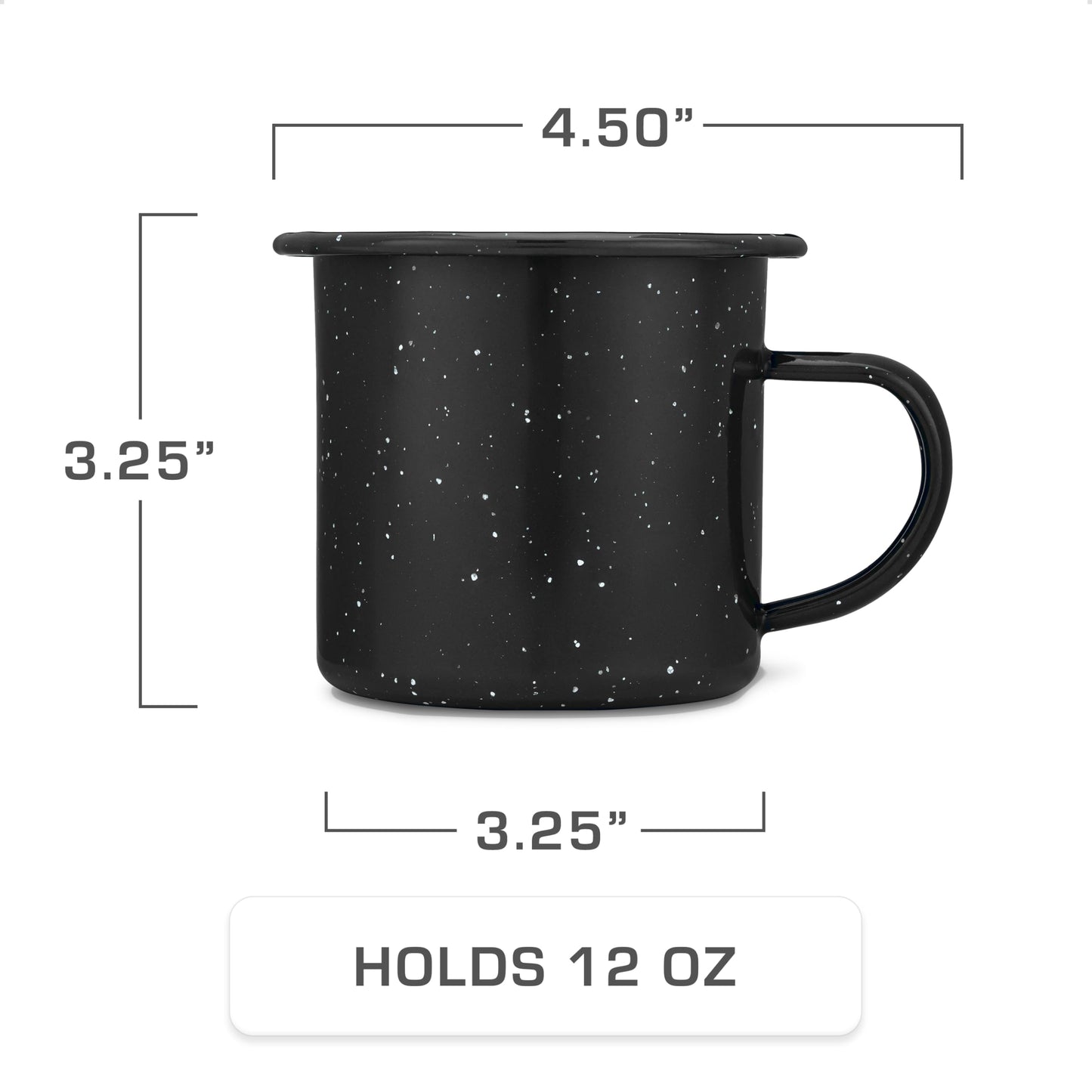 COLETTI Classic Camping Coffee Pot & Mug Set - Percolator Coffee Pot, Enamel Mug Complete Nostalgic Bundle German Imported Enamel Powder [12 oz, Set of 4] (Green)