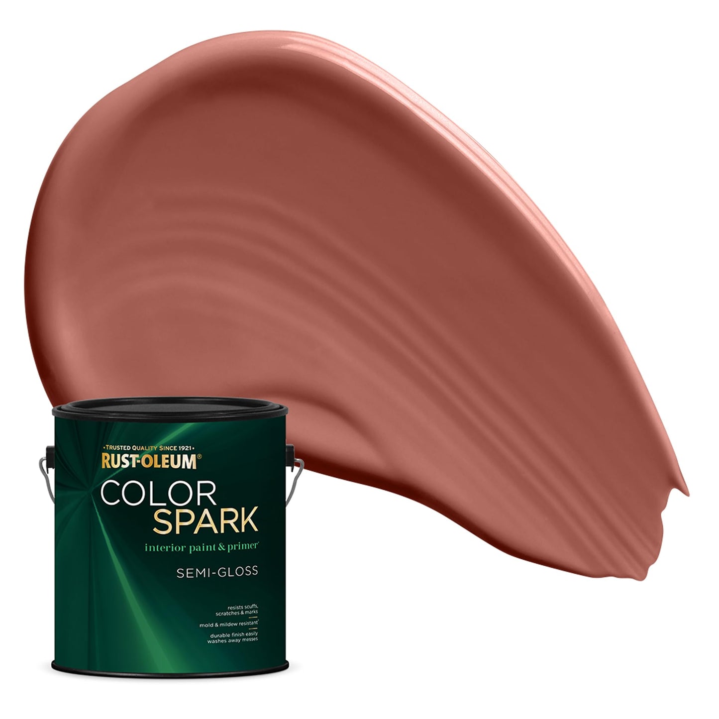 Rust-Oleum Color Spark Interior Paint and Primer in One, Eggshell, Bit of Barley, 1 Gallon