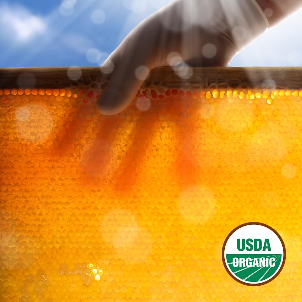 GloryBee, Pure Clover Blend Honey, 100% US Grade A Honey, 5lb