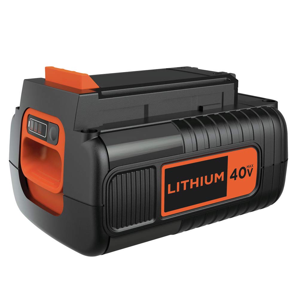 BLACK+DECKER 40V MAX Lithium Battery, Compatible with 36V and 40V MAX Power Tools, Lithium Ion Technology, Charger Not Included (LBX2040)