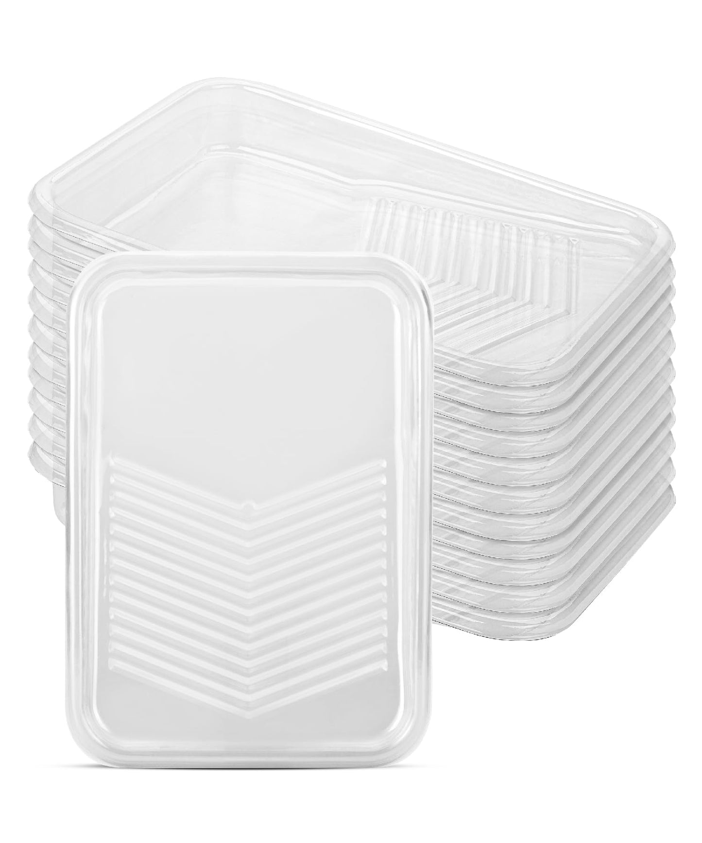 Bates- Paint Tray Liner, 9 Inch, 10 Pack, Paint Roller Tray, Disposable Plastic Paint Trays, Paint Pans Trays, Paint Supplies for House Painting, Roller Tray