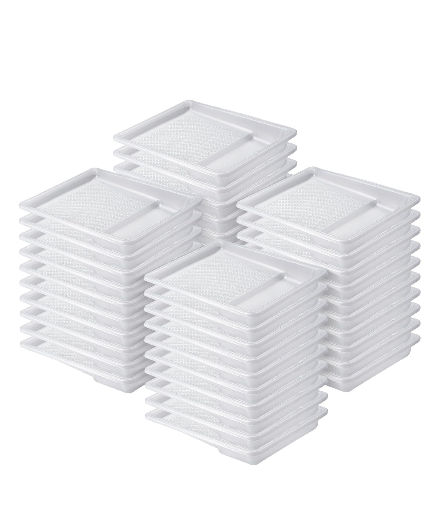 Bates- Paint Tray Liner, 9 Inch, 10 Pack, Paint Roller Tray, Disposable Plastic Paint Trays, Paint Pans Trays, Paint Supplies for House Painting, Roller Tray