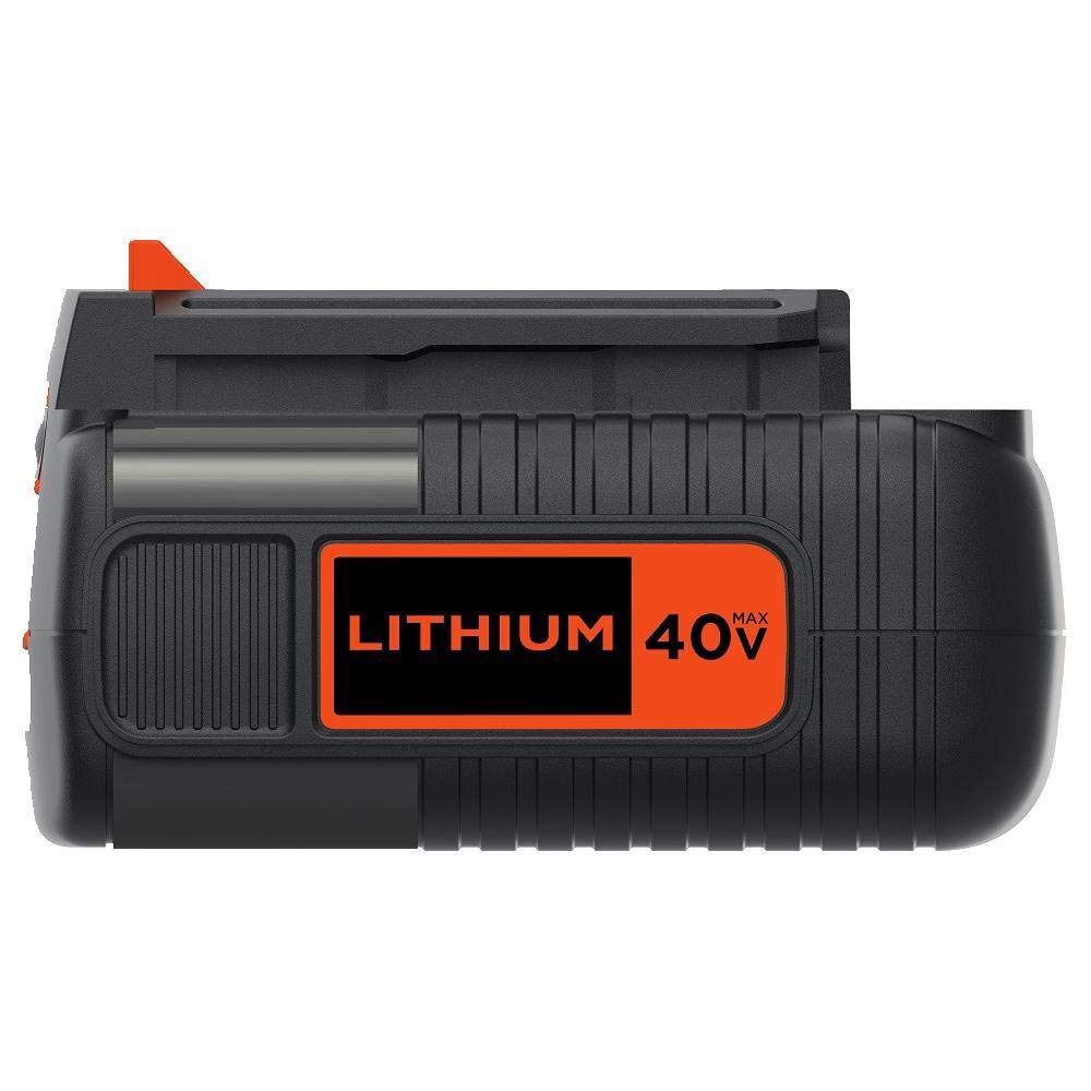 BLACK+DECKER 40V MAX Lithium Battery, Compatible with 36V and 40V MAX Power Tools, Lithium Ion Technology, Charger Not Included (LBX2040)