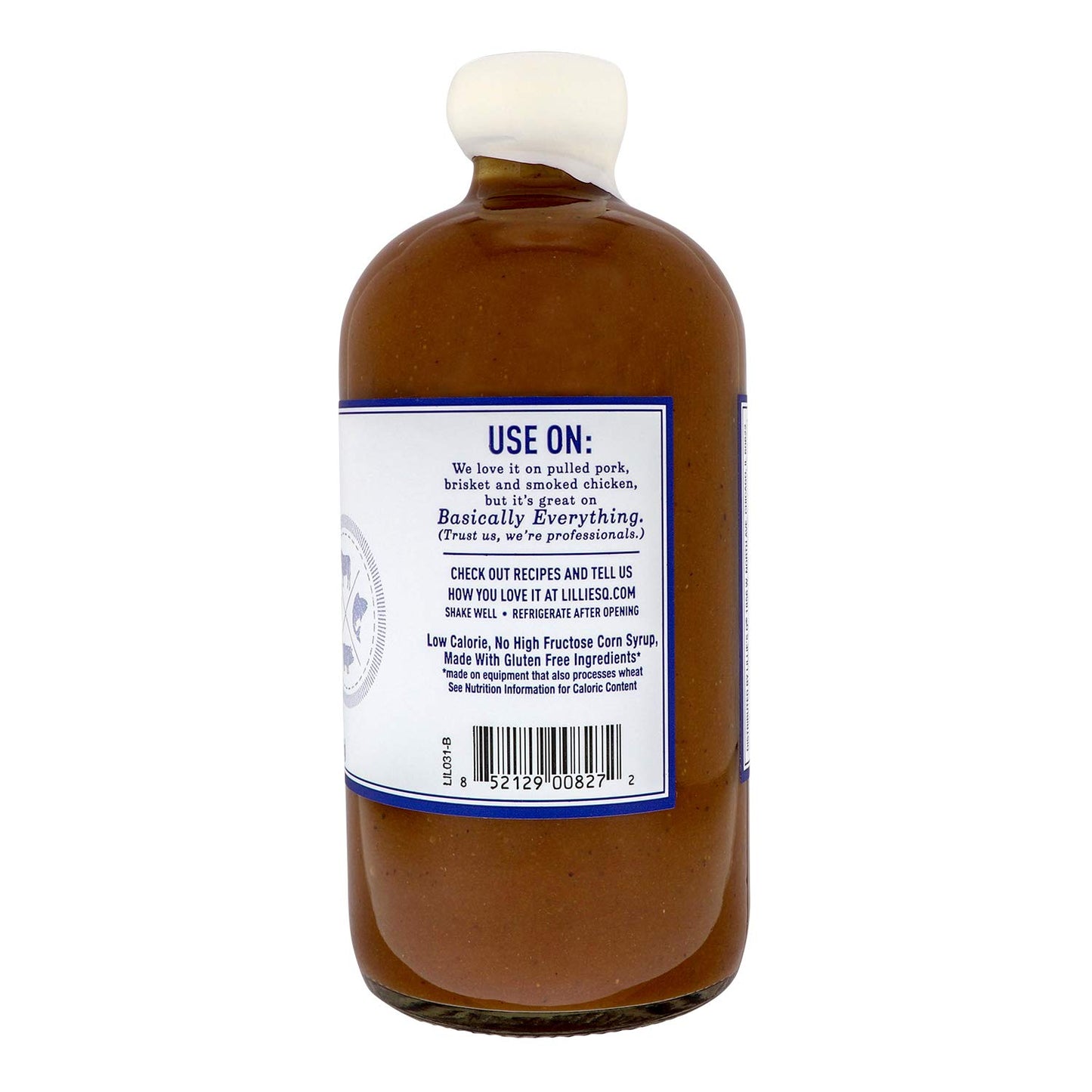 Lillie's Q - Carolina Barbeque Sauce, Gourmet Carolina Sauce, Tangy BBQ Sauce with Tomato Vinegar, Premium Ingredients, Made with Gluten-Free Ingredients (20 oz)