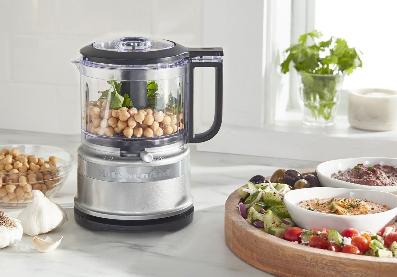 KitchenAid 3.5 Cup Food Chopper KFC3516AQ, Aqua Sky
