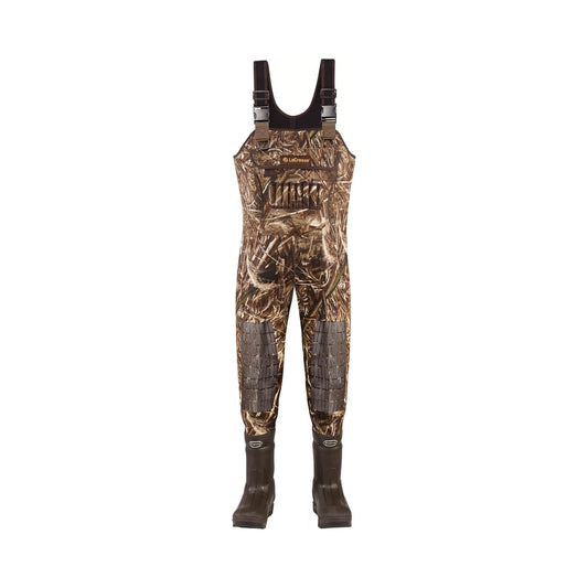 LaCrosse Brush Tuff Extreme ATS Men's Fleece Lined Waterproof Hunting Waders - Durable for Marshland, Mud, Ice & Thickets, Realtree Max-5 - 10