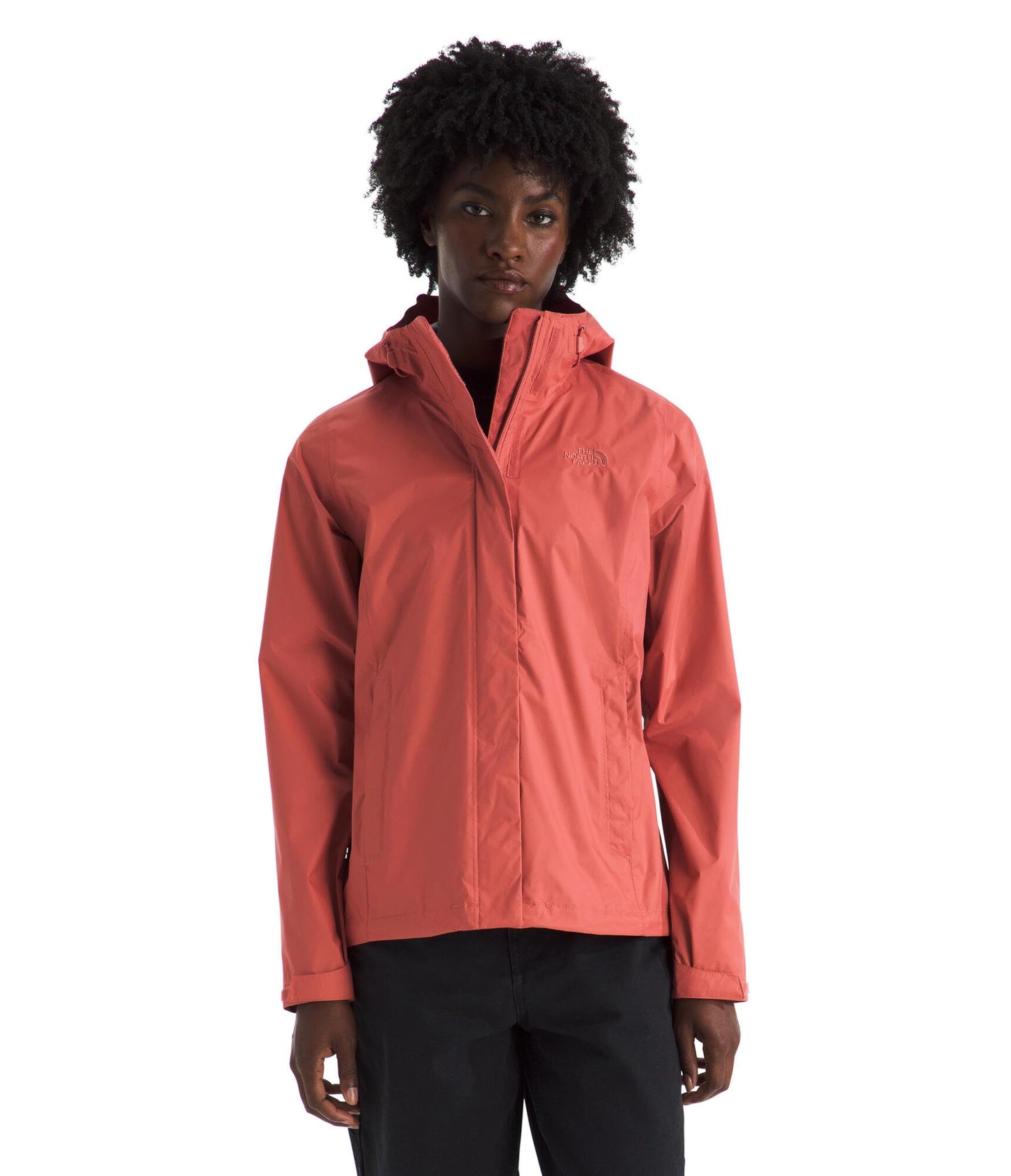THE NORTH FACE Women's Venture 2 Waterproof Hooded Rain Jacket | Raincoat With Breathable Dryvent 2.5l Fabric, Pit-zips