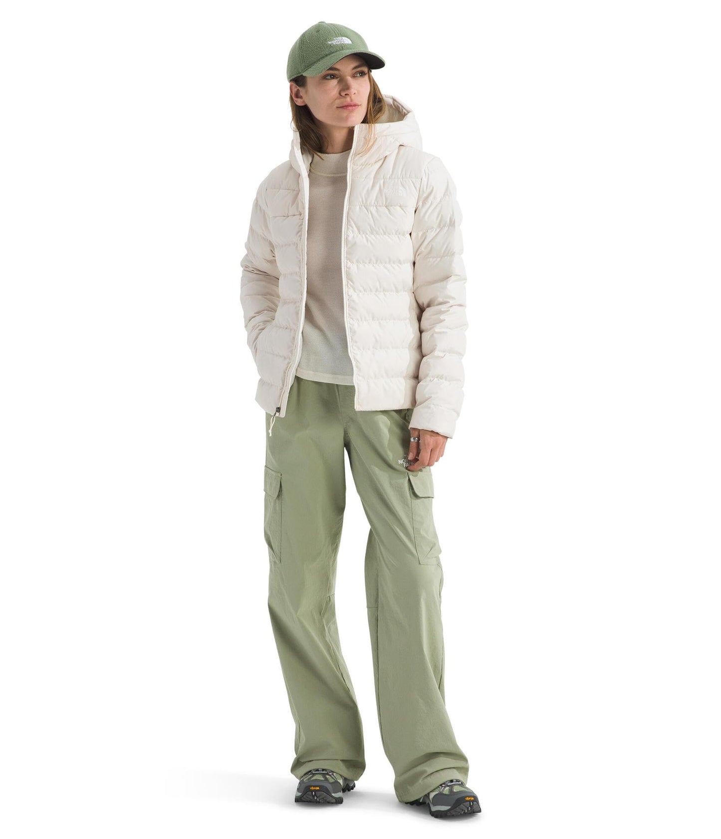 THE NORTH FACE Women's Aconcagua 3 Hooded Jacket | Insulated, Wind & Water Resistant, Attached 3 Piece Hood With Cinch Cord