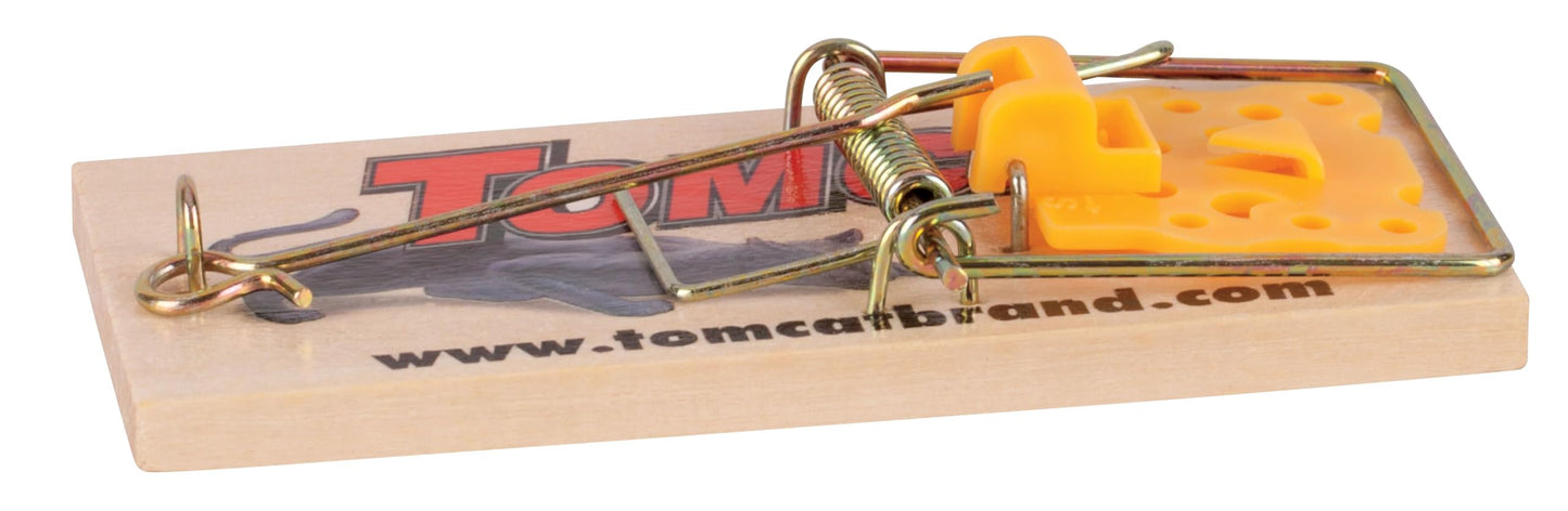 Tomcat Mouse Traps (Wooden), 4 Traps