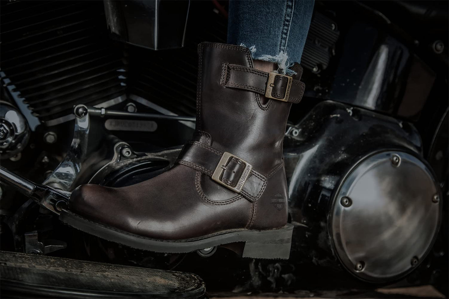 Harley-Davidson Women's Barlyn 7" Engineer Motorcycle Boot