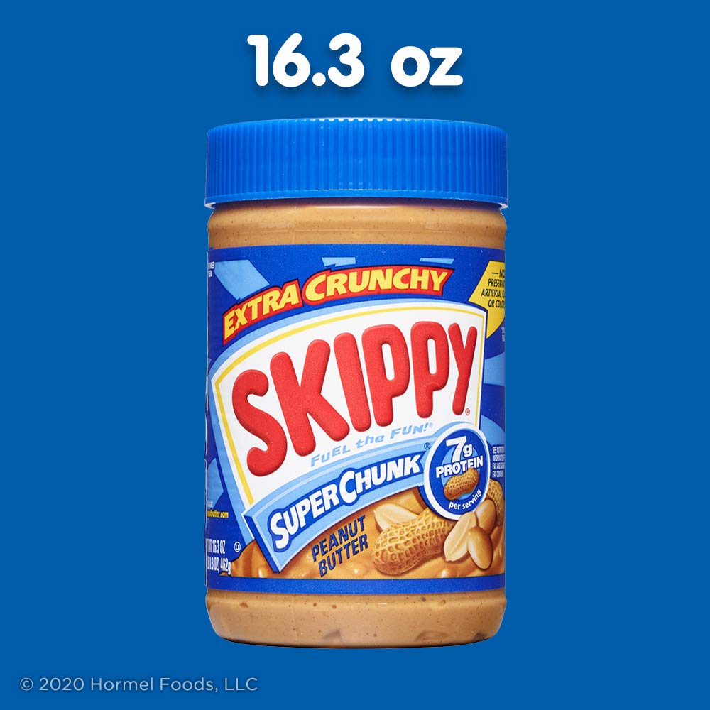SKIPPY Peanut Butter, Super Chunk, 40 Ounce