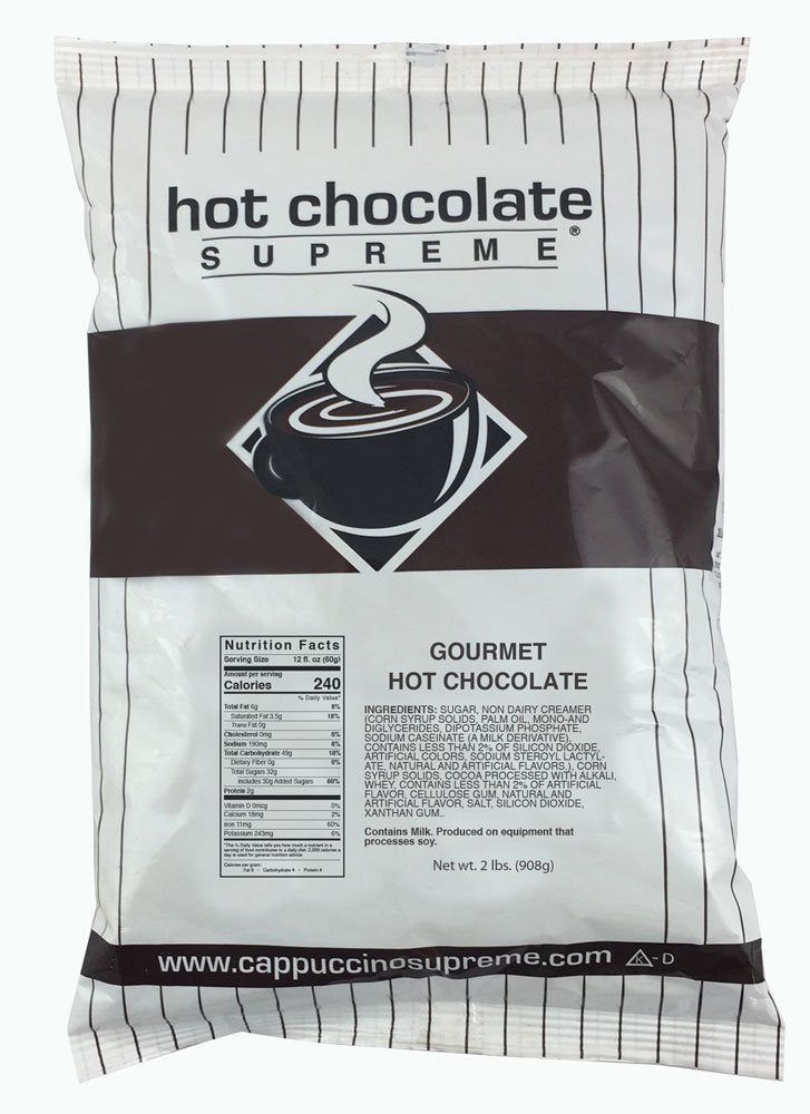 Hot Chocolate Supreme Gourmet Hot Chocolate 6 x 2lb case