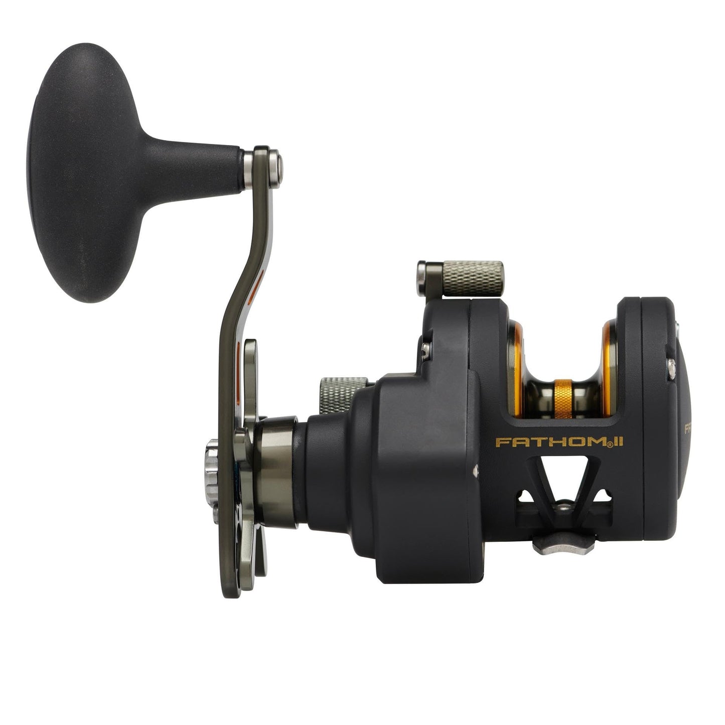 PENN Fathom II Star Drag Conventional Fishing Reel, Black Gold, 25N