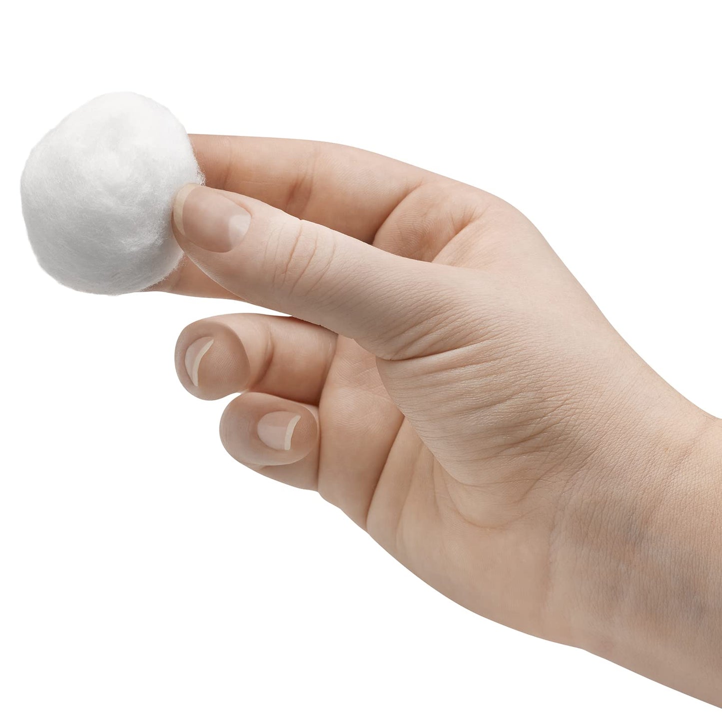 Amazon Basics Cotton Balls for Skincare, Makeup Removal, 100% Cotton, Hypoallergenic, 200 Count (Previously Solimo)