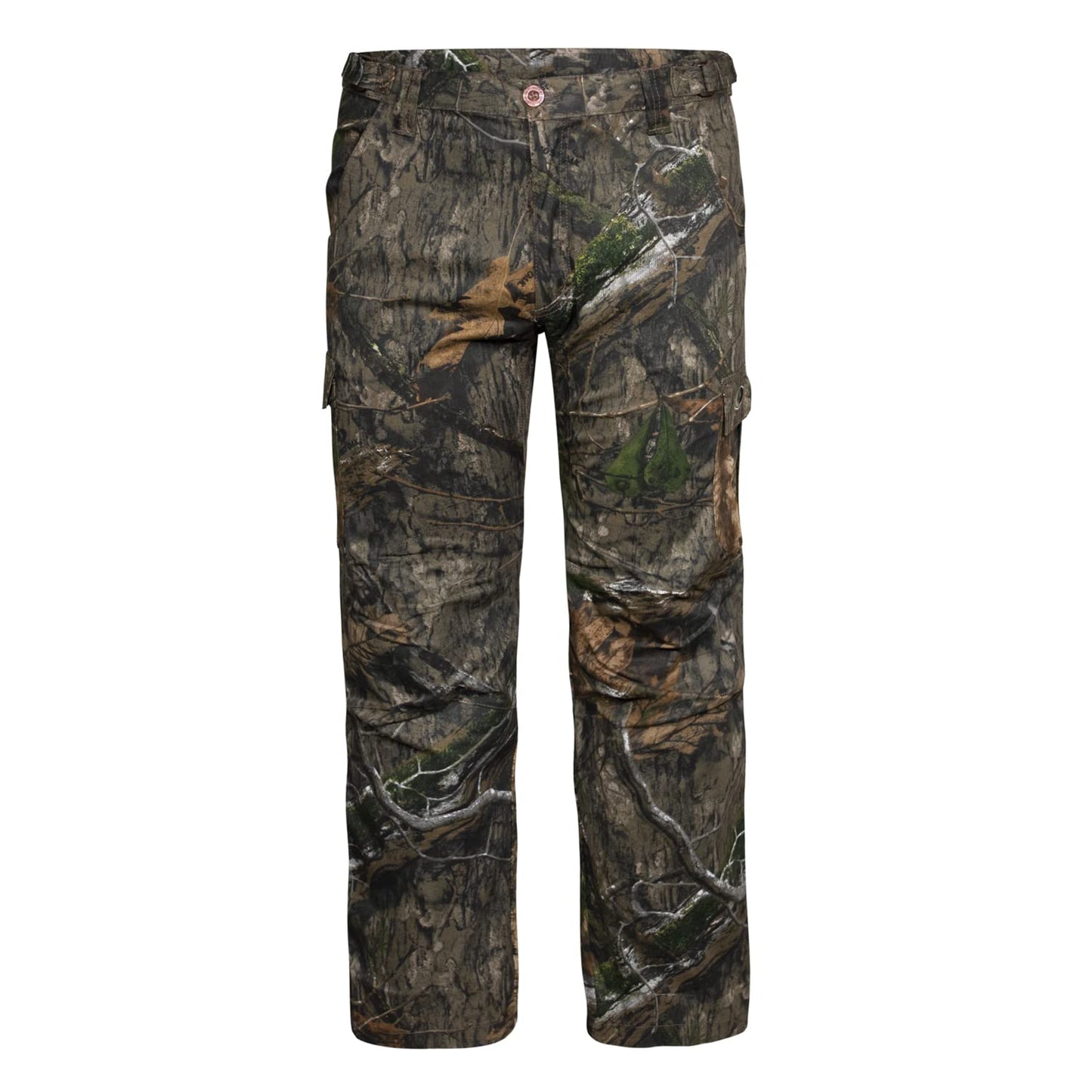 Mossy Oak Men's Hunting Pants Camo Cotton Mill Flex