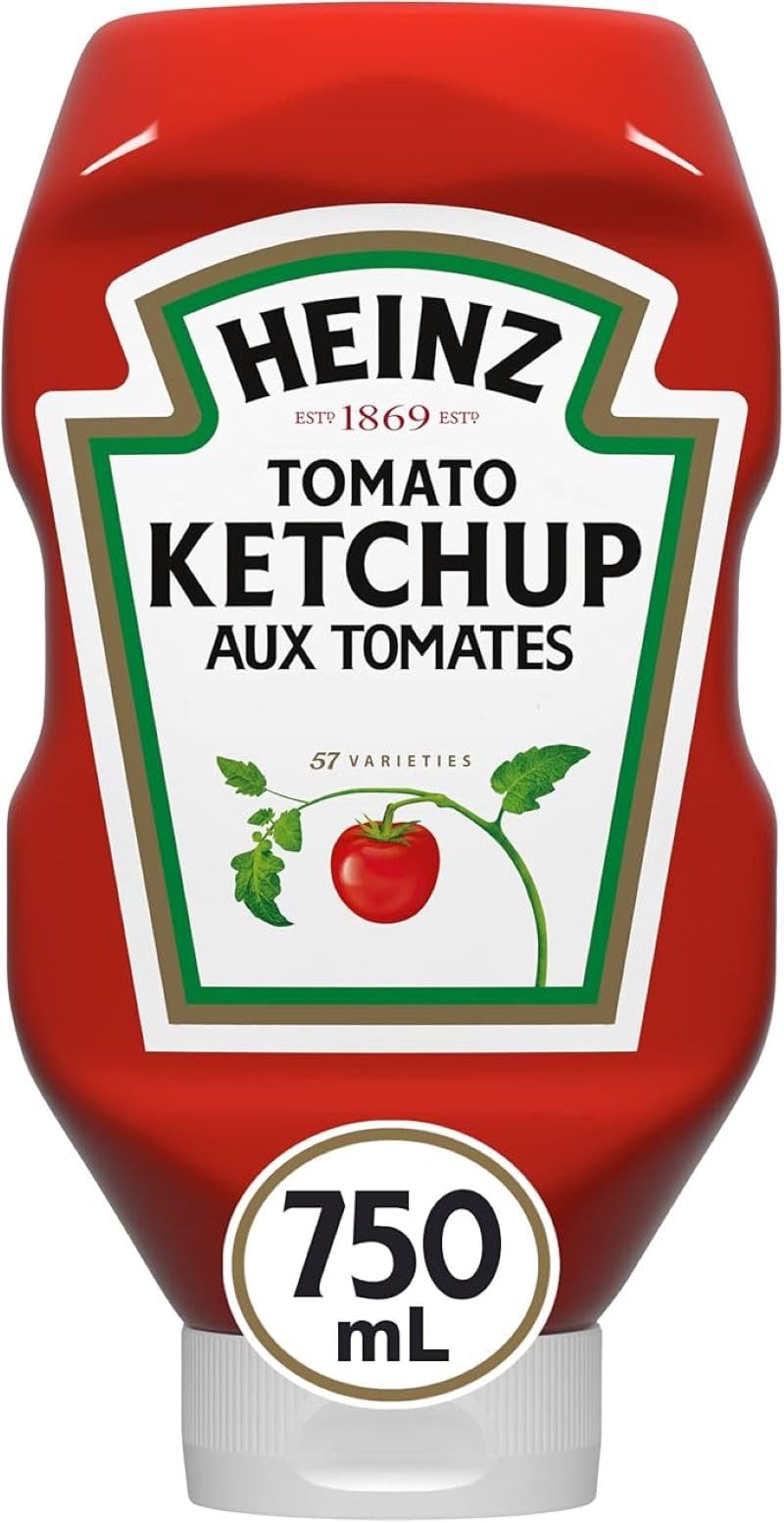 Heinz Ketchup Forever Full Inverted Bottle (20 oz, Pack of 12)