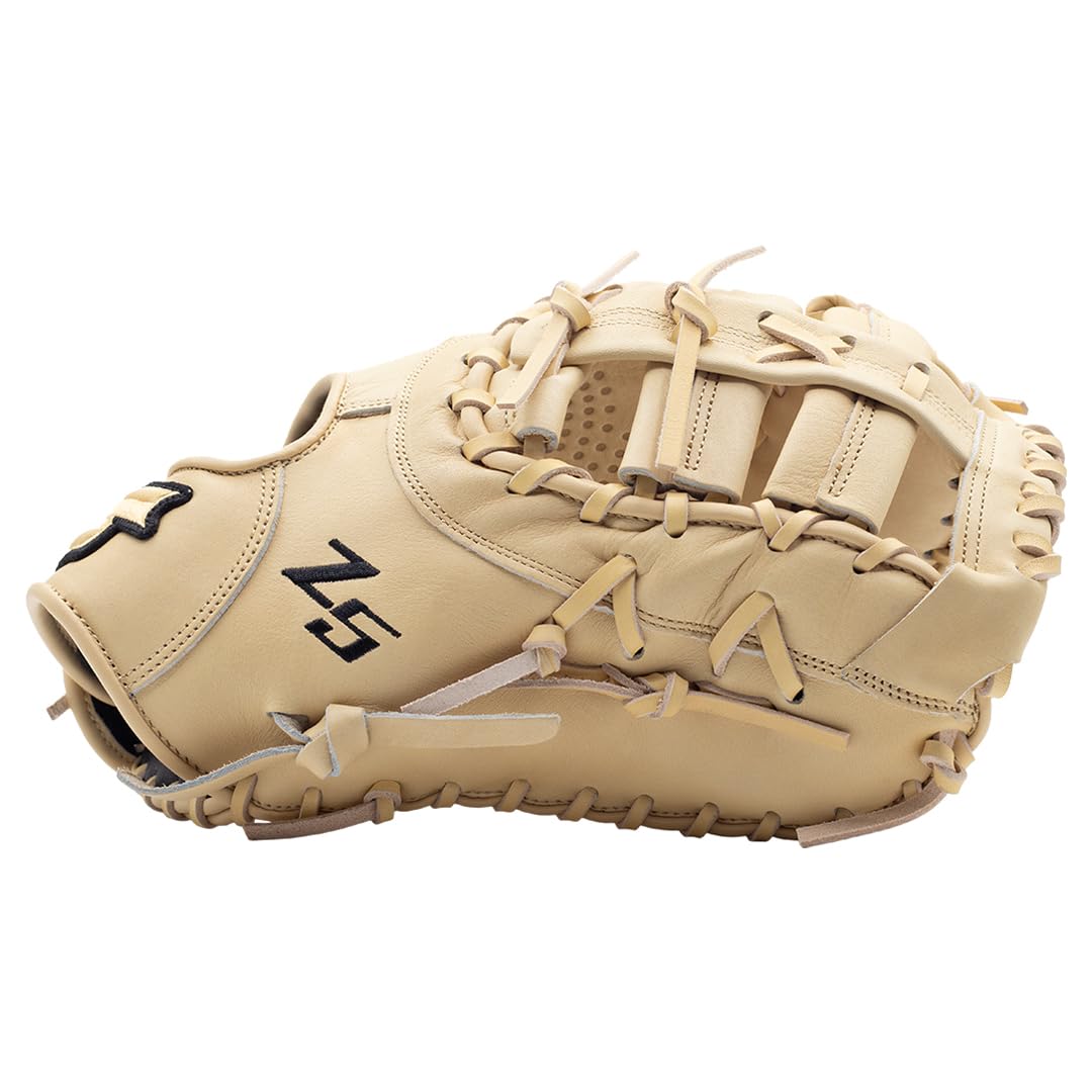 SSK Z5 Craftsman Baseball First Base Mitt – 12” – 12.25” – 12.5” – 13" – Right & Left Hand Throw (Camel, 13" - Right Hand Throw)