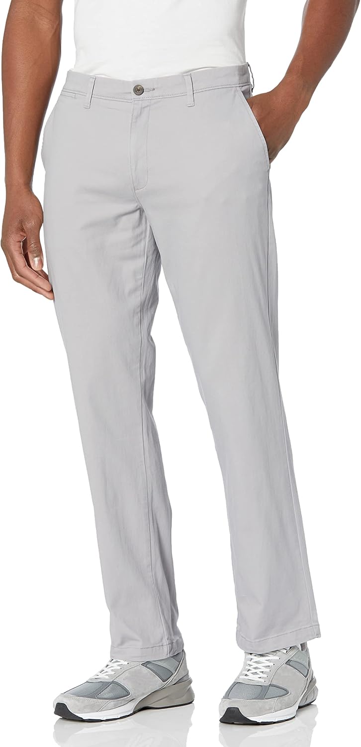 Amazon Essentials Men's Straight-Fit Casual Stretch Chino Pant