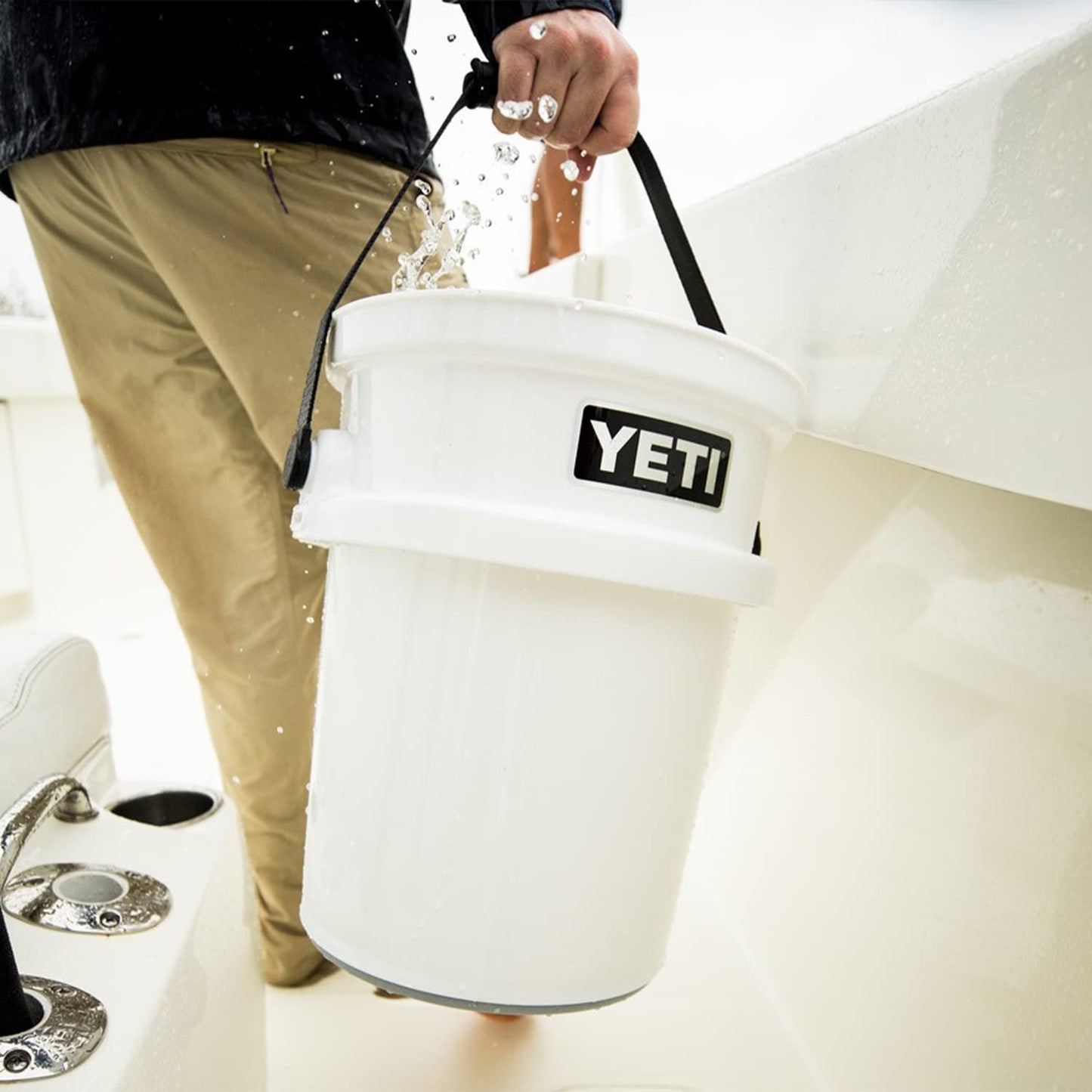 YETI Loadout 5-Gallon Bucket, Impact Resistant Fishing/Utility Bucket