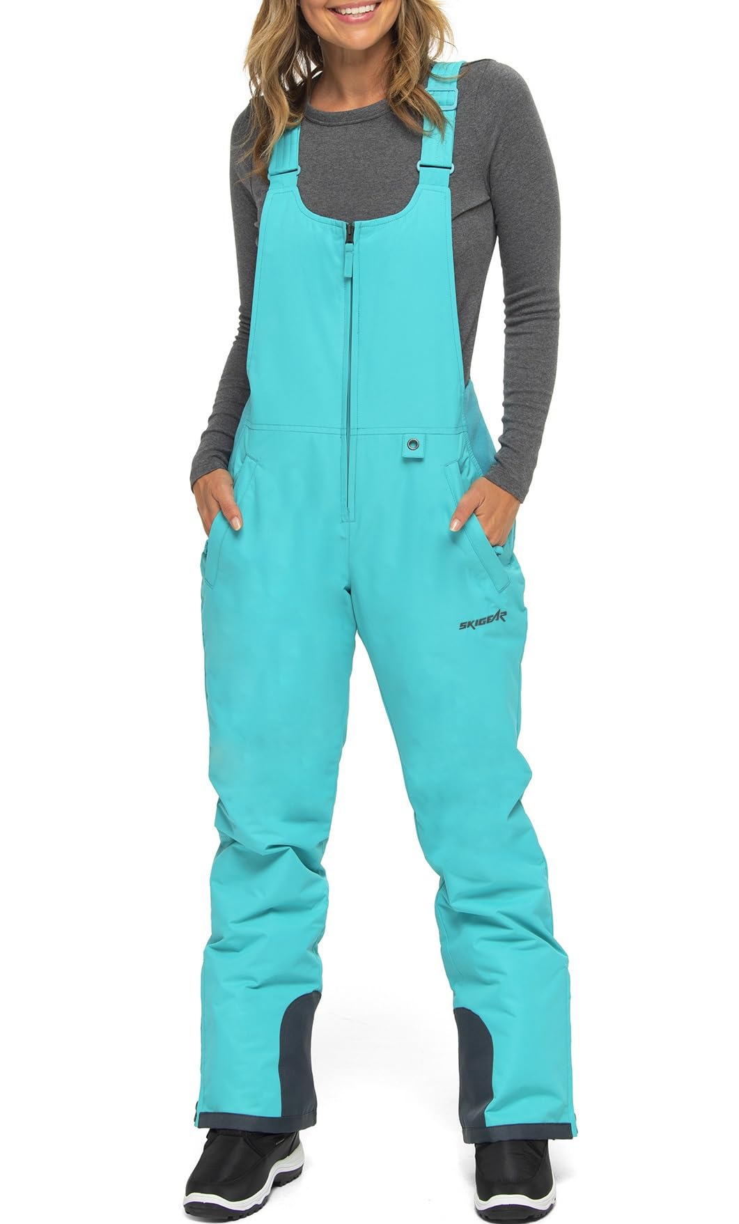 SkiGear womens Essential Insulated Bib Overallsskiing-bibs