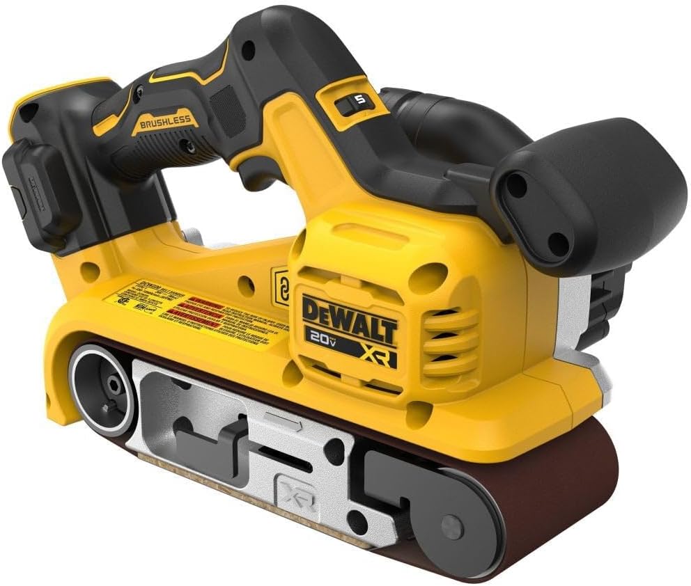 DEWALT 20V MAX* Belt Sander, Cordless, Brushless, Tool Only (DCW220B)