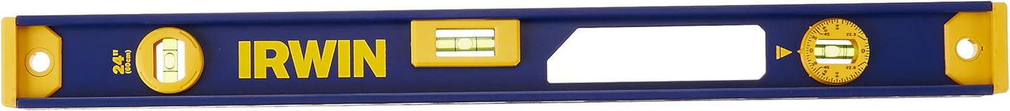 IRWIN Level, Magnetic, I-beam, 24-Inch (1801091), Blue