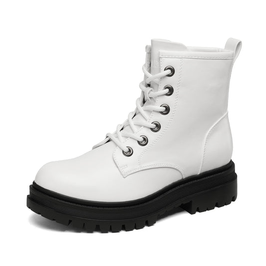 DREAM PAIRS Lace-up Combat Boots Ankle Booties for Women