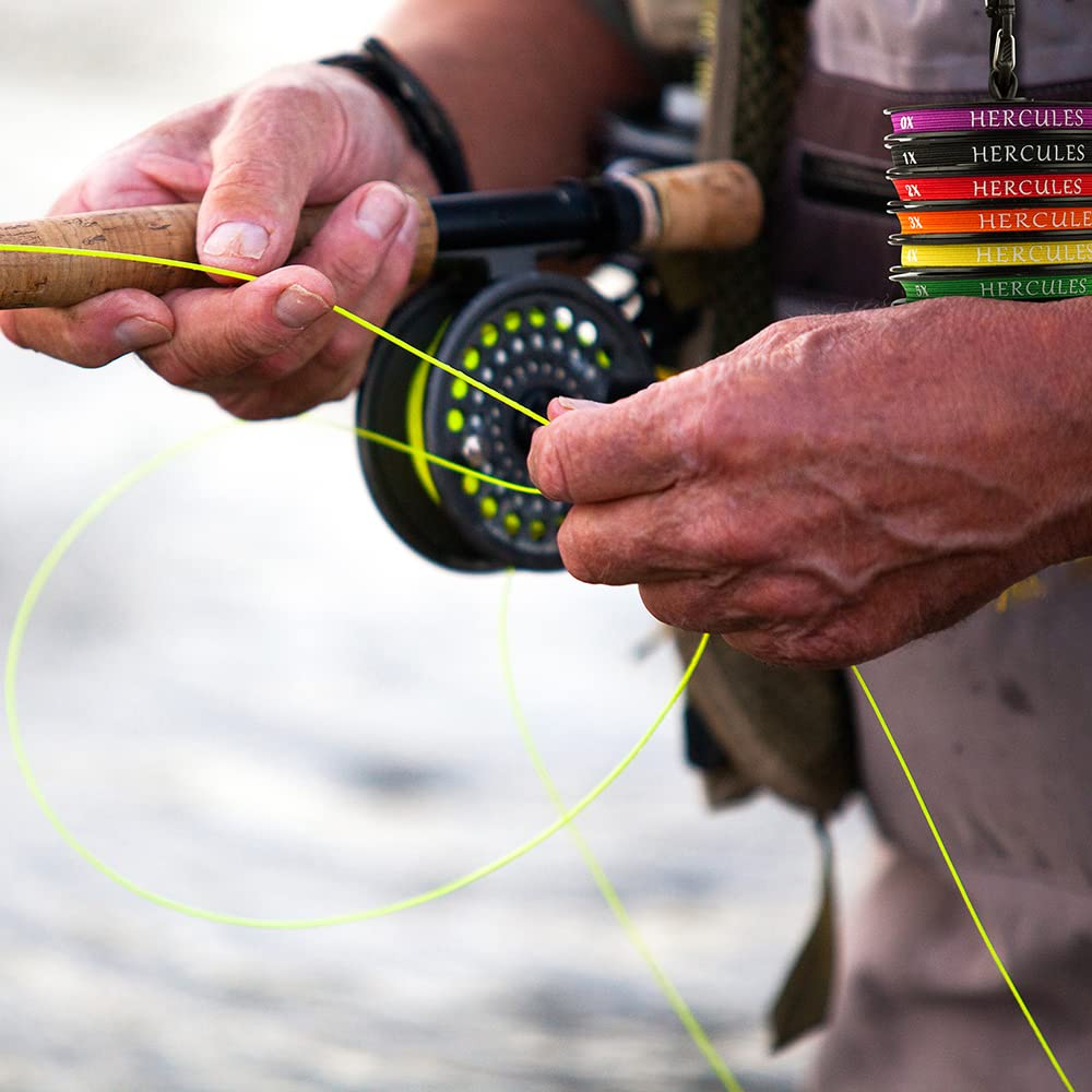 HERCULES Fly Fishing Line Floating Weight Forward Fly Line with Double Welded Loop