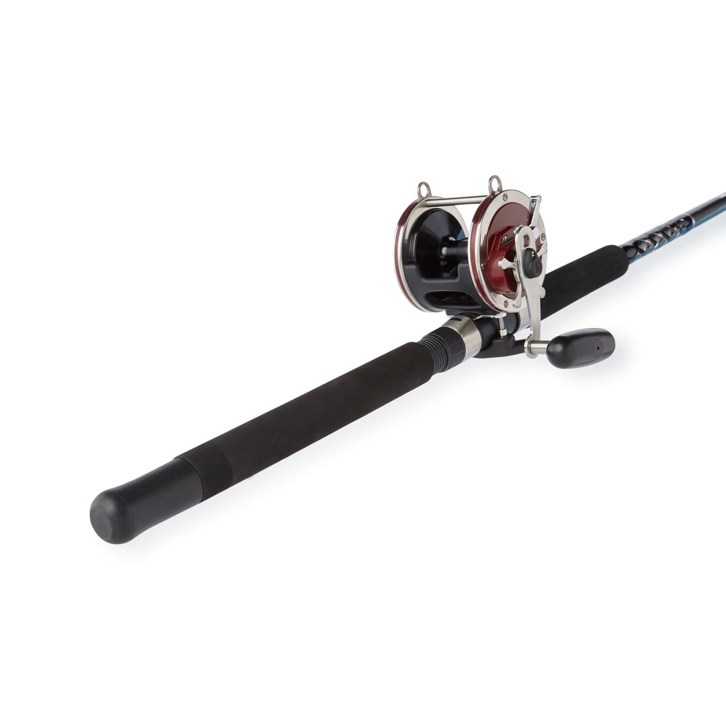 Penn Special Senator 91332 Fishing Rod and Reel Combo, 6.5 Feet, Black/Smoke/Red