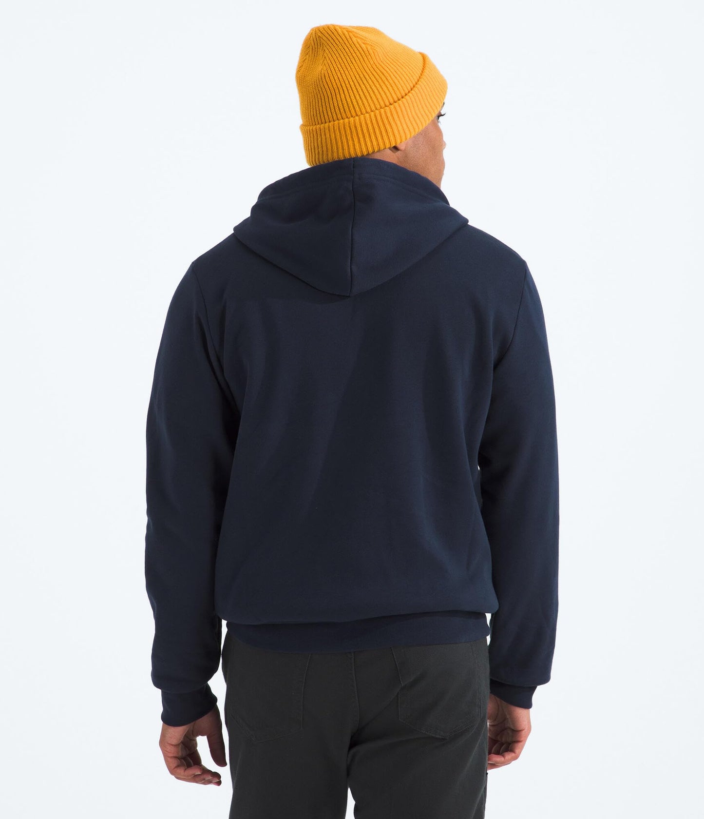 THE NORTH FACE Men's Evolution Simple Dome Full Zip Hoodie | 2 Piece Hood With Adjustable Drawcord, Classic Logo