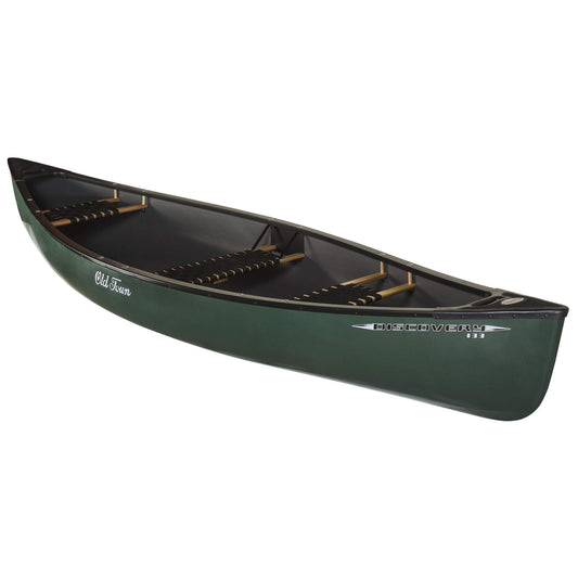Old Town Discovery 133 Recreational Canoe, Green, 13 Feet 3 Inches