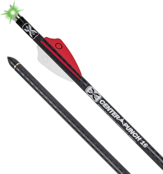 TenPoint 16-Inch EVO-X Alpha-Blaze Lighted Carbon Crossbow Arrows (3-Pack)
