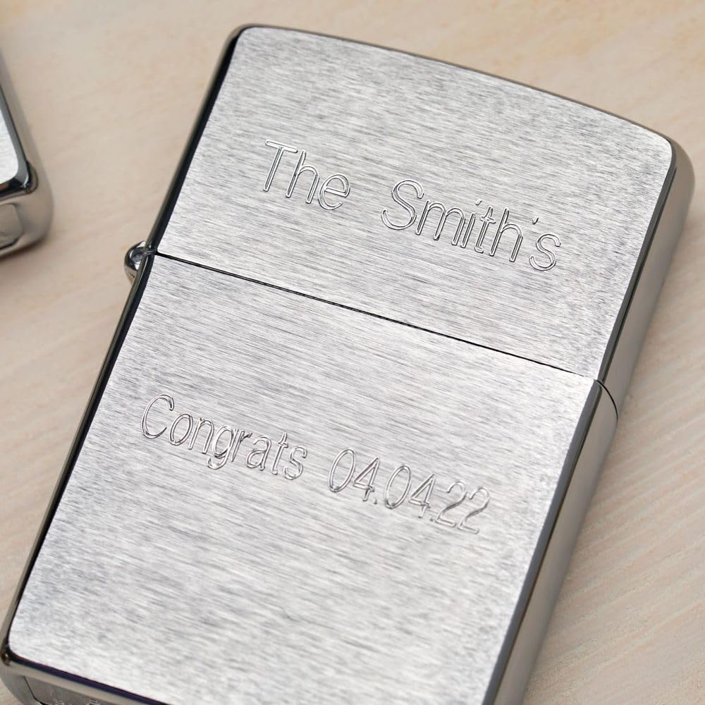 Zippo 200 Classic Brushed Chrome Pocket Lighter