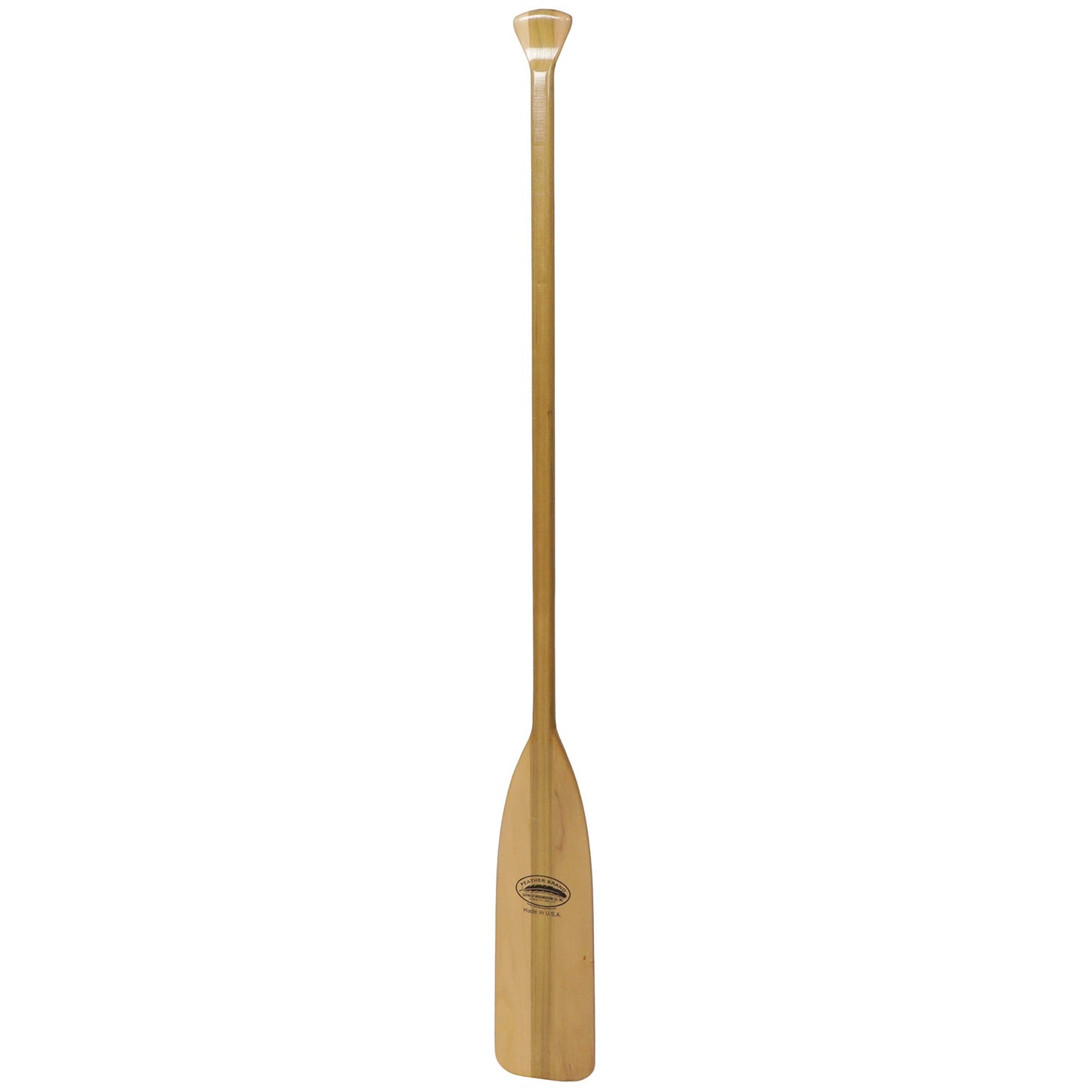 Attwood 11762-1 Canoe Paddle, Wooden, 5-Feet Long, Ergonomic Grip, Premium Wood Construction, Protective Finish