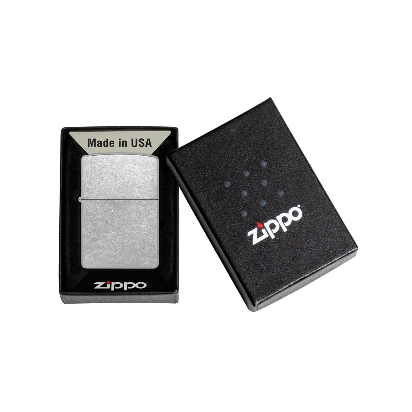 Zippo 200 Classic Brushed Chrome Pocket Lighter