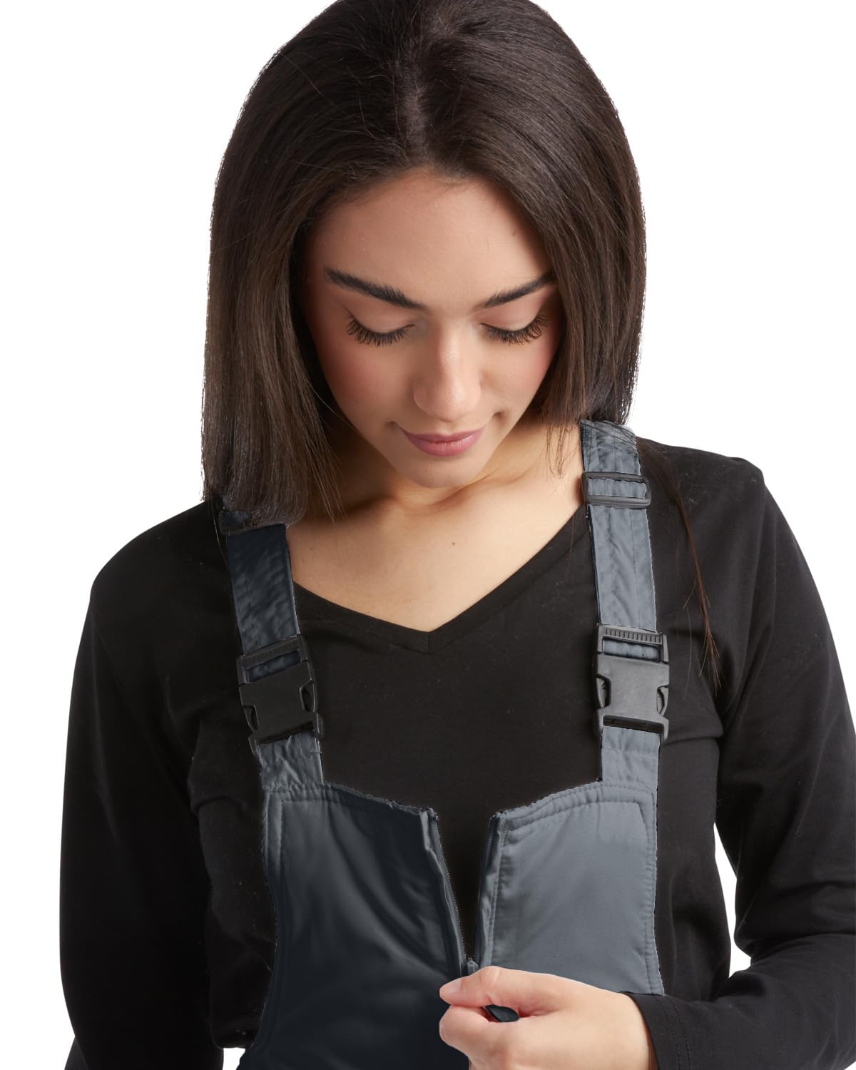Women's Ski Snow Bib - Waterproof Insulated Ski Pants Snowboard Overalls - Snow Pants for Women (Sizes: S-2XL)