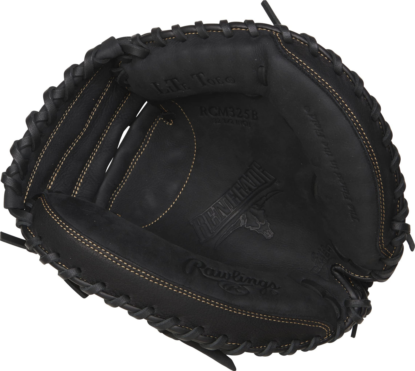 Rawlings | RENEGADE Baseball Catcher's Mitt | Right Hand Throw | 32.5" - 1-Piece Closed Web