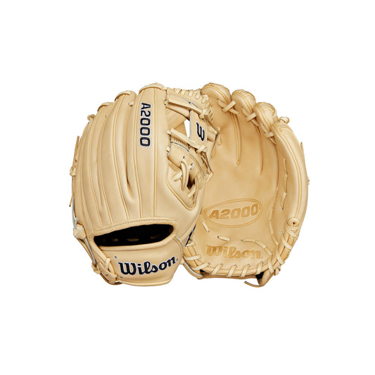 Wilson 2024 Baseball Classics Series A2000 1975 11.75” Infield Baseball Glove - Right Hand Throw, Blonde/Black