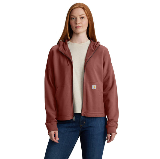 Carhartt Women's Tencel Fiber Series Loose Fit Full-Zip Sweatshirt