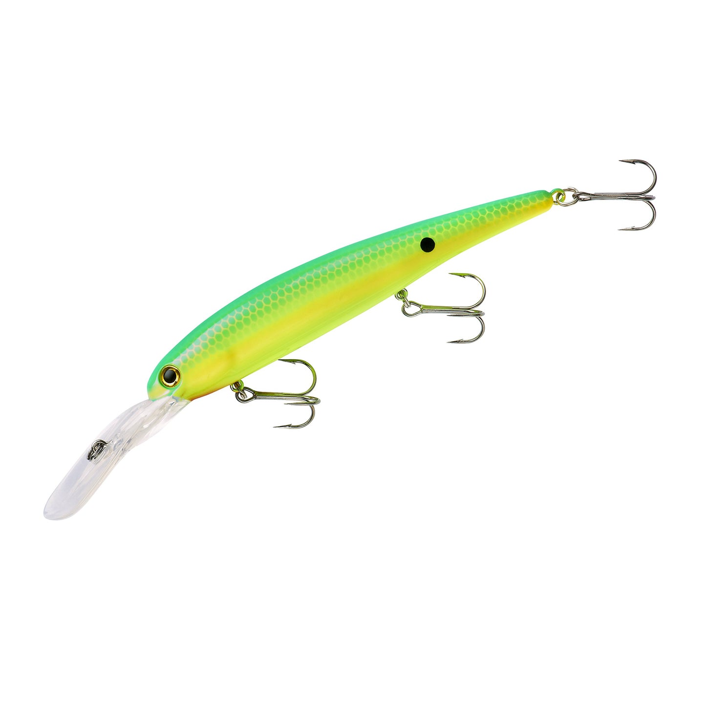 Bandit Lures 4 3/4-Inch Slender Minnow Jerkbait Trolls Up to 27 Feet Deep, Universal Color Patterns, 1 Piece