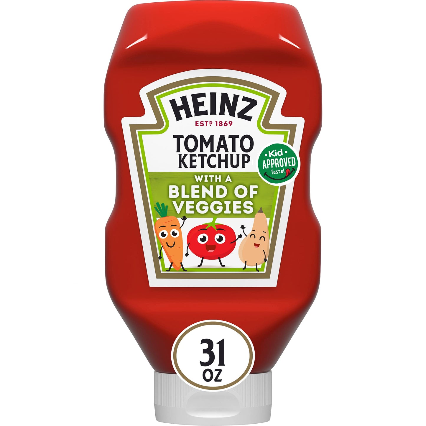 Heinz Ketchup Forever Full Inverted Bottle (20 oz, Pack of 12)