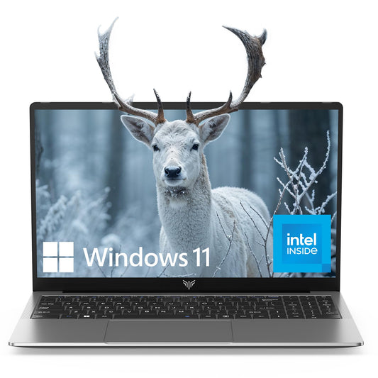 KAIGERR Laptop Computer 15.6-in Intel N97 Traditional Laptops 16GB DDR4 512GB SSD Notebook Computer Laptops Numeric Keypad WiFi 5 HDMI Type-C USB 3.2 Webcam 3.5mm Audio Office Laptops