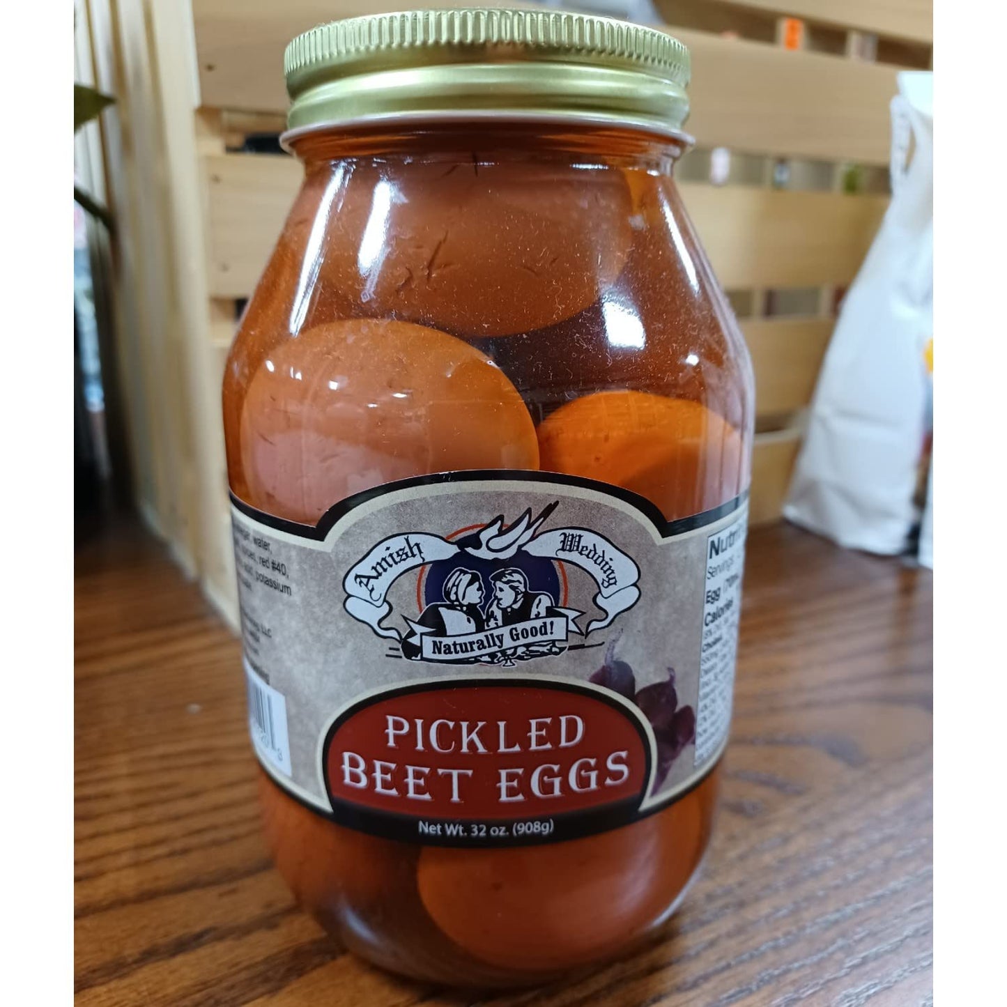 Amish Wedding Pickled Eggs 32oz (Pack of 2)