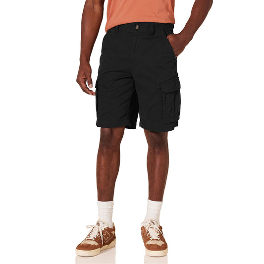 Amazon Essentials Men's 10" Classic-Fit Cargo Shorts, Soft Cotton Twill (Available in Big & Tall)