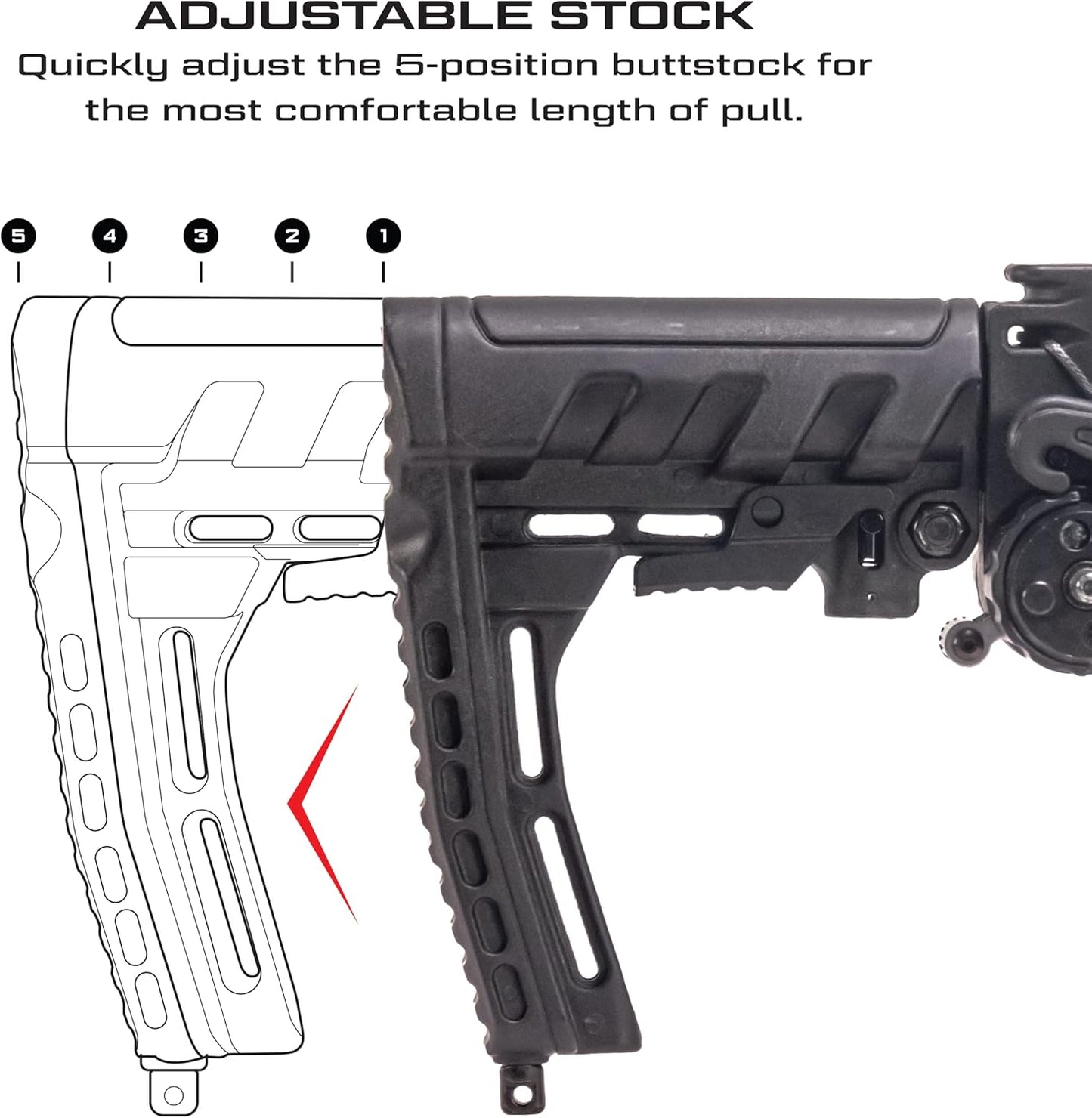 Killer Instinct Fuel 415 Crossbow Package. The Fuel 415 Pro Package is Equipped with a Lumix Scope, 3 Hypr Lite Bolts, Quiver, with an Integrated RDC Crank Allowing for Fast and Easy Reloads.