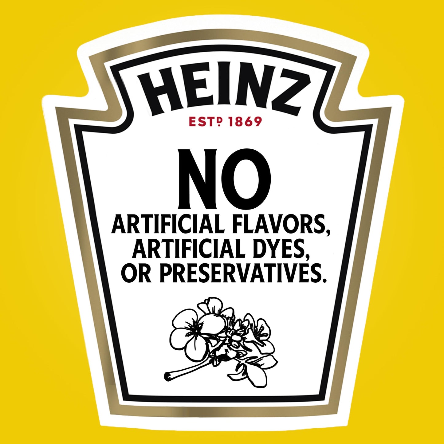 Heinz Yellow Mustard, 20 oz Bottle