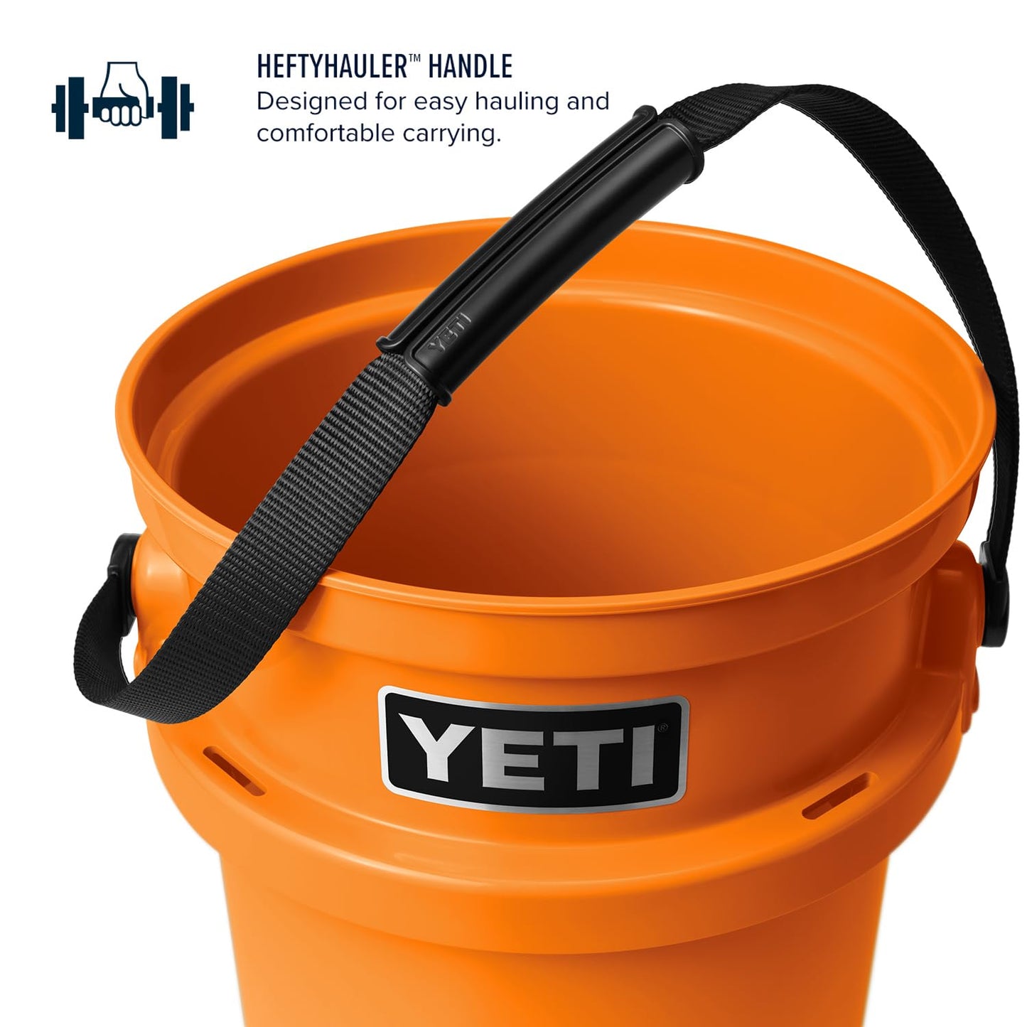 YETI Loadout 5-Gallon Bucket, Impact Resistant Fishing/Utility Bucket