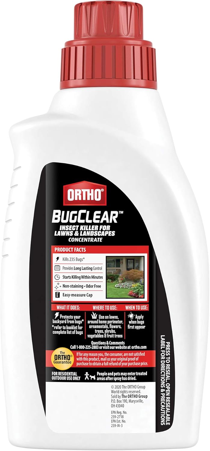 ortho total kill lawn and garden insect killer Ortho BugClear Insect Killer for Lawns & Landscapes Concentrate